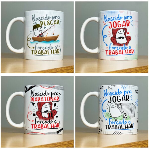 Artes Caneca Dia dos Pais Fundos Florks e Frases Pai Herói