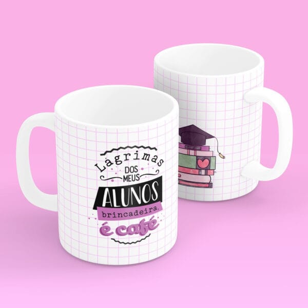 Artes Caneca Dia dos Professores Coruja Frases Fofas Png
