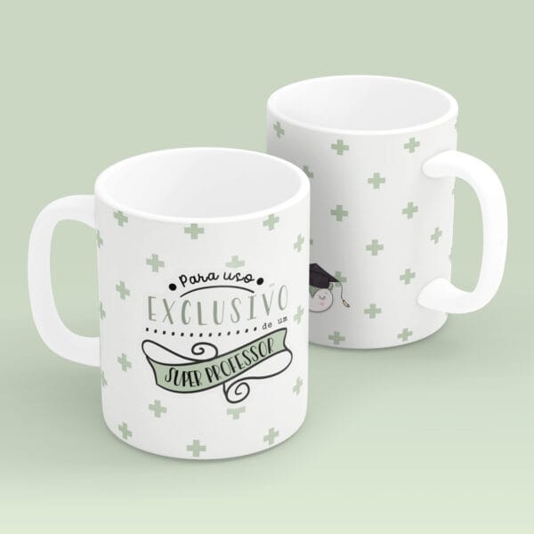 Artes Caneca Dia dos Professores Coruja Frases Fofas Png