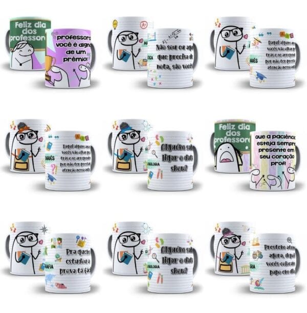 Artes Caneca Dia Dos Professores Flork 31 Arquivos Jpg Png