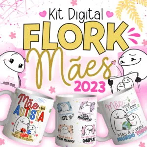 Artes Caneca Flork Dia das Mães Arquivos Sublimação Png 9 Artes Caneca Flork Dia das Mães Arquivos Sublimação Png