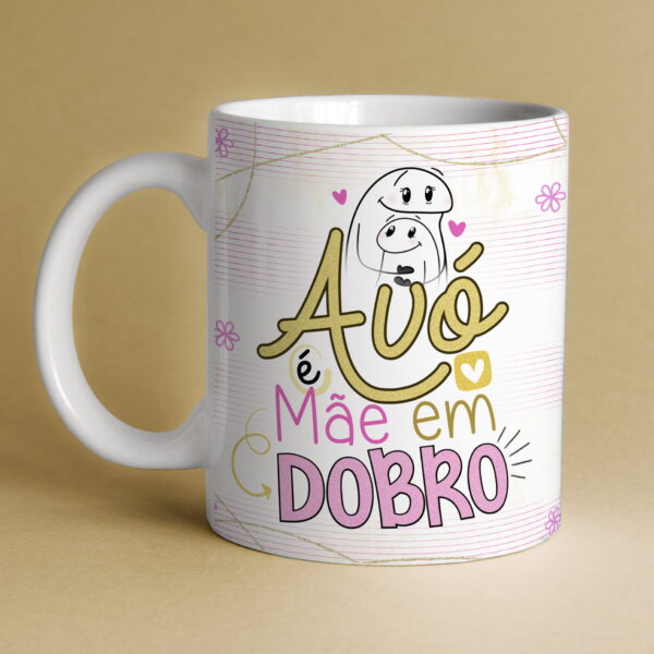Artes Caneca Flork Dia das Mães Arquivos Sublimação Png