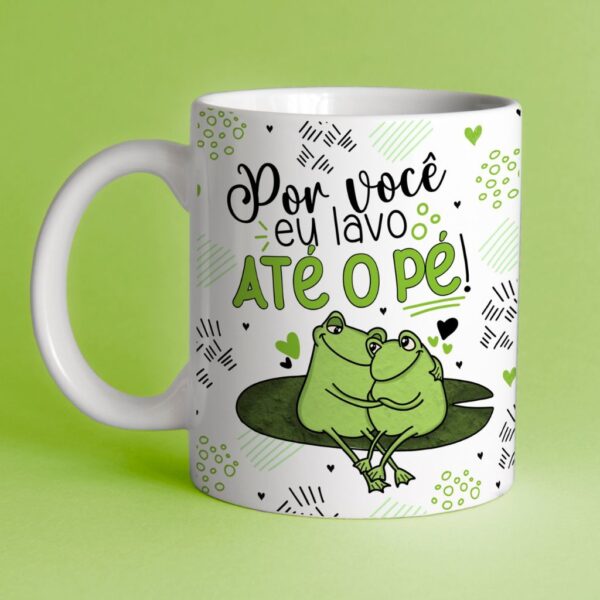 Artes Caneca Flork Dia dos Namorados Frases e Ilustrações