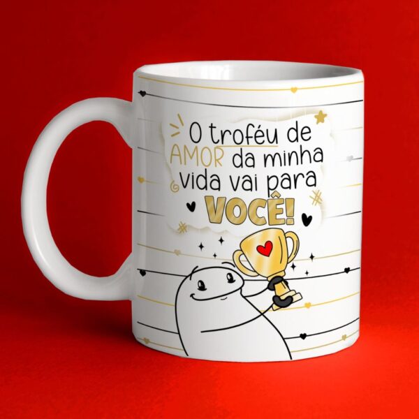 Artes Caneca Flork Dia dos Namorados Frases e Ilustrações