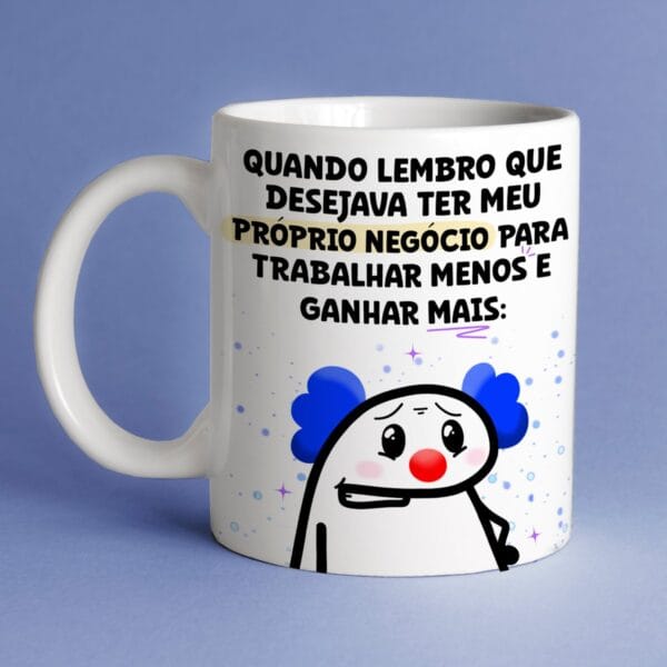 Artes Caneca Flork Feed da Semana Frases Engraçadas Meme