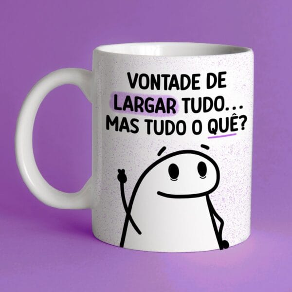 Artes Caneca Flork Feed da Semana Frases Engraçadas Meme