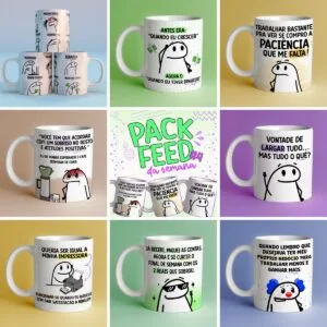 Artes Caneca Flork Feed da Semana Frases Engraçadas Meme 8 Artes Caneca Flork Feed da Semana Frases Engraçadas Meme