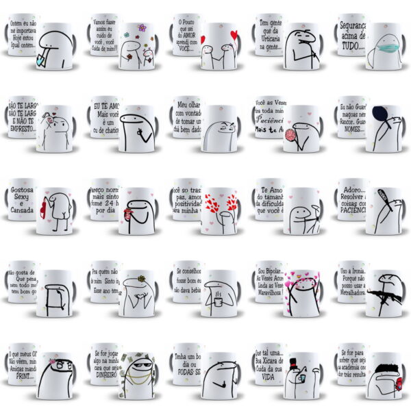 Artes Caneca Flork Meme 110 Arquivos Em Corel Sulimação