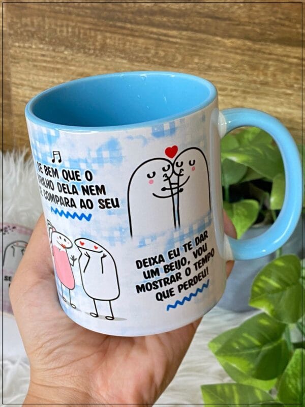 Artes Caneca Flork Ta Vendo Aquela Lua Que Brinha Lá No Céu