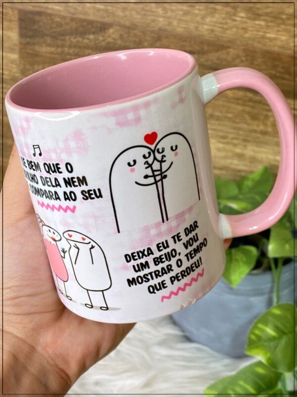 Artes Caneca Flork Ta Vendo Aquela Lua Que Brinha Lá No Céu