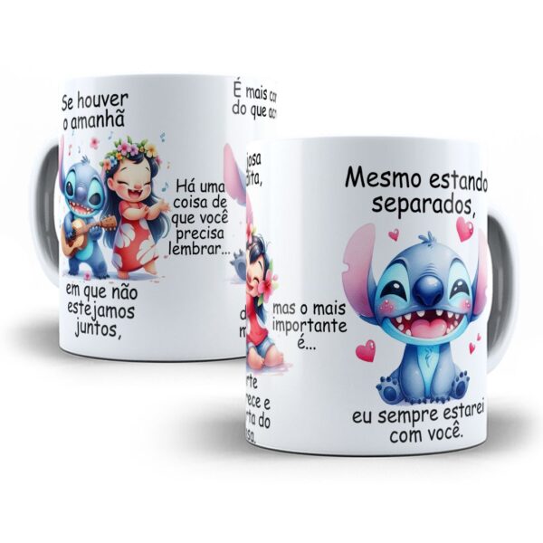 Artes Caneca Lilo & Stitch Amizade Amigos Arquivo Png - Imagem 2