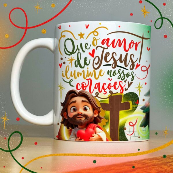 Artes Caneca Natal Lindas Frases E Mensagens Natalinas 3