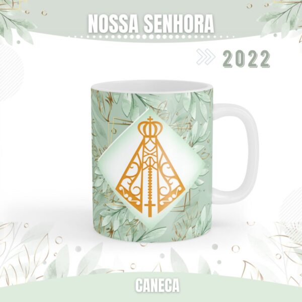 Artes Caneca Nossa Senhora Aparecida