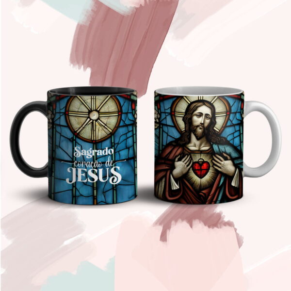 Artes Caneca Religiosa Gospel Cristão Sublimação em JPG