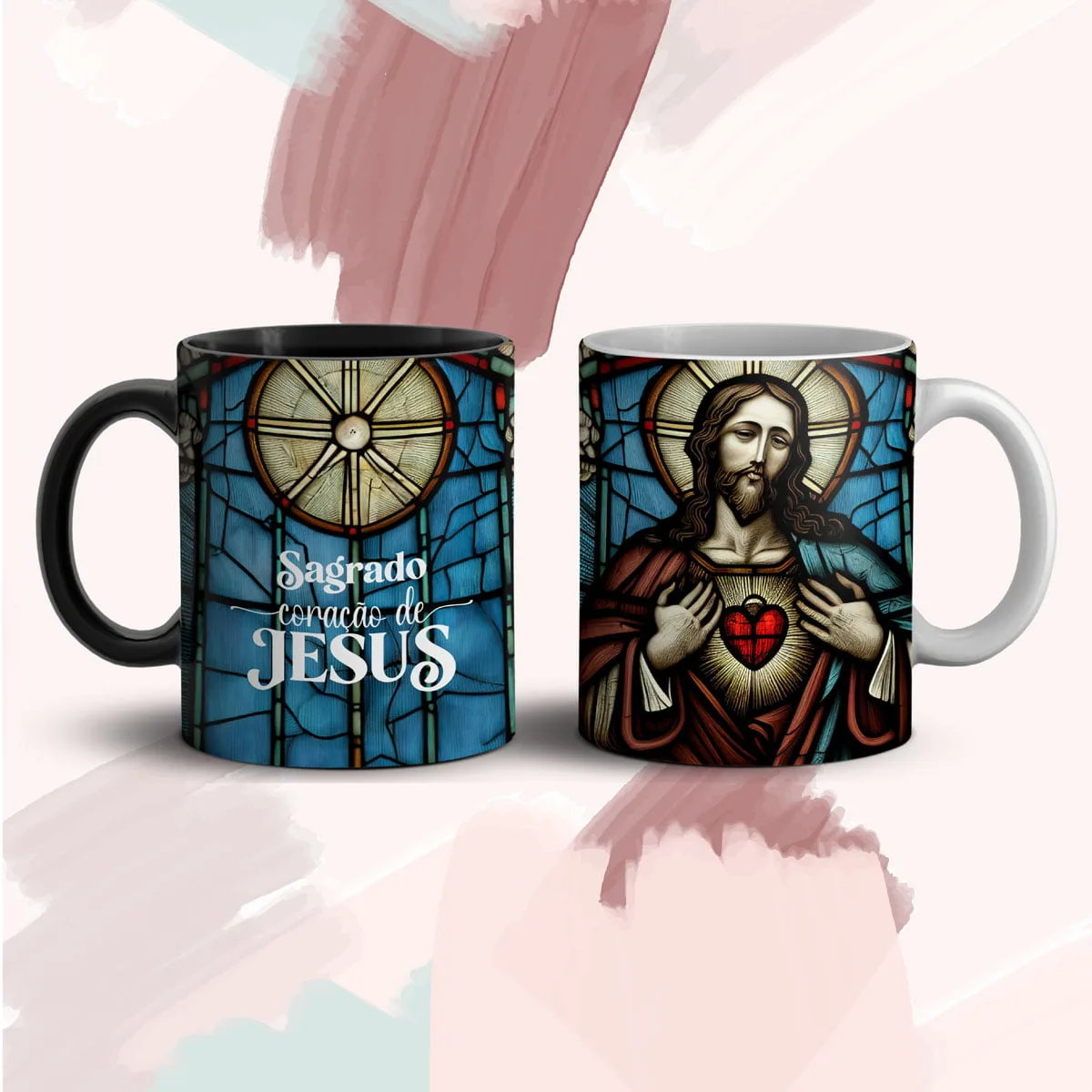Artes Caneca Religiosa Gospel Cristão Sublimação em JPG 8 Artes Caneca Religiosa Gospel Cristão Sublimação em JPG
