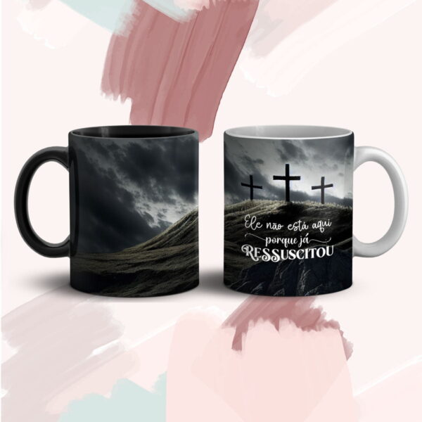 Artes Caneca Religiosa Gospel Cristão Sublimação em JPG