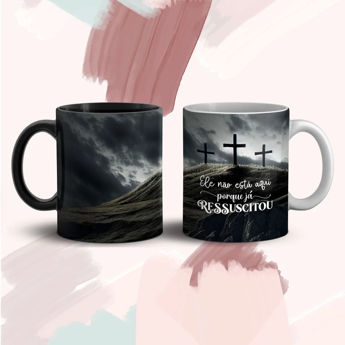 Artes Caneca Religiosa Gospel Cristão Sublimação em JPG 9 Artes Caneca Religiosa Gospel Cristão Sublimação em JPG