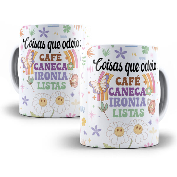 Artes Caneca Vibes Vol. 2 Frases Engraçadas Deboche Meme