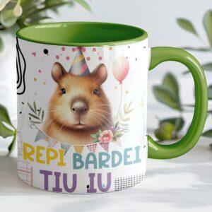 Artes Canecas Capivaras Birthiday - Png e Corel