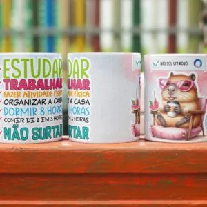 Artes Canecas Capivaras - Png + Elementos Soltos 13 Artes Canecas Capivaras - Png + Elementos Soltos