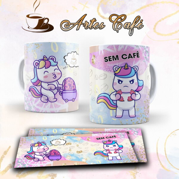 Artes Canecas com Café e sem Café