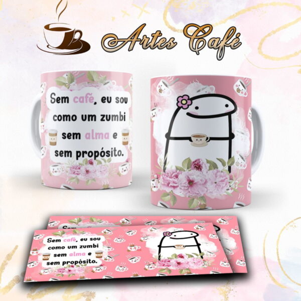 Artes Canecas com Café e sem Café