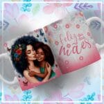 Artes Canecas Dia das Mães Desenhos - Png e Corel