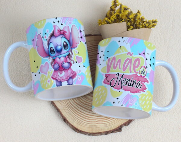 Artes Canecas Dia das Mães Stitch