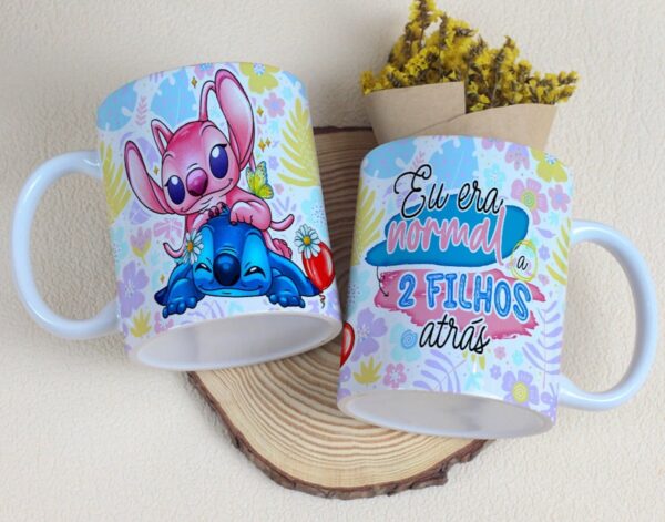 Artes Canecas Dia das Mães Stitch