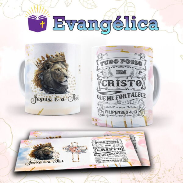Artes Canecas Evangélicas