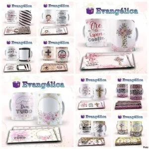 Artes Canecas Evangélicas