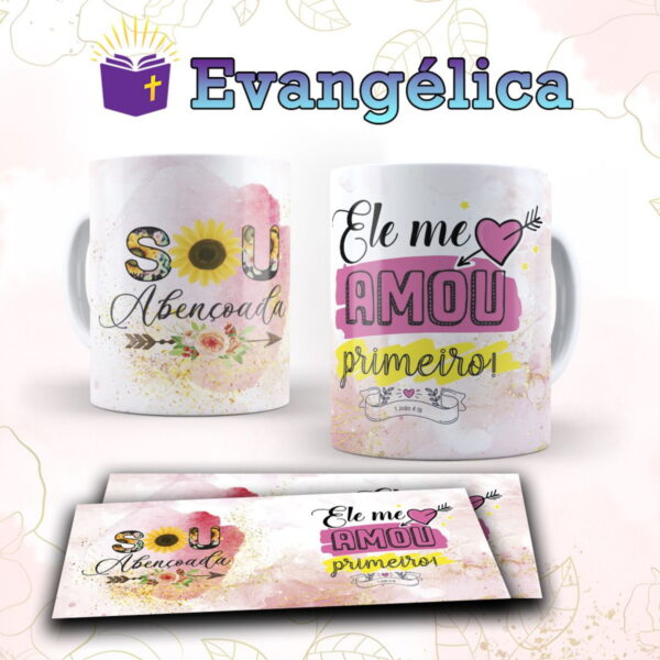 Artes Canecas Evangélicas