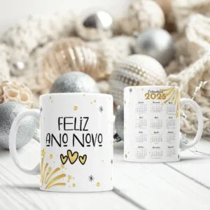 Artes Canecas Feliz Ano Novo 2025 Jpg E Corel 5