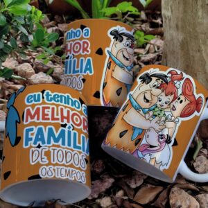 Artes Canecas Flistones - Png e Corel