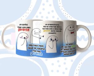 Artes Canecas Florks Gerante Png