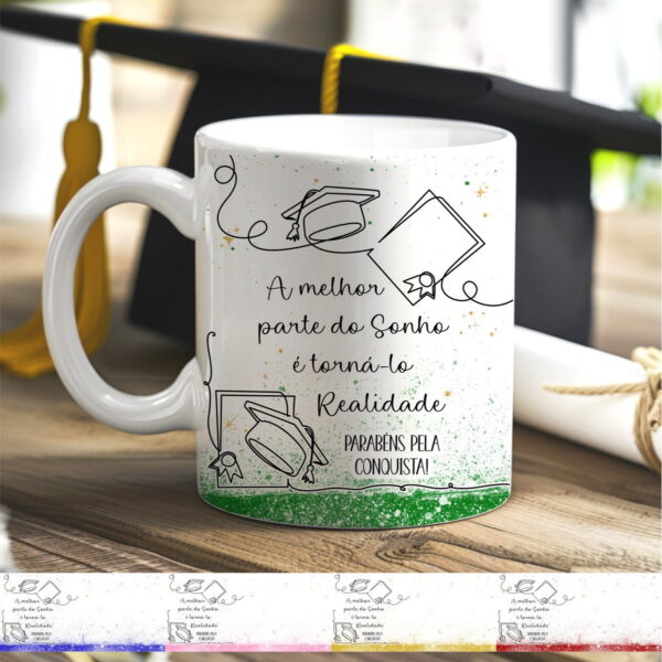 Artes Canecas Formatura em Linhas