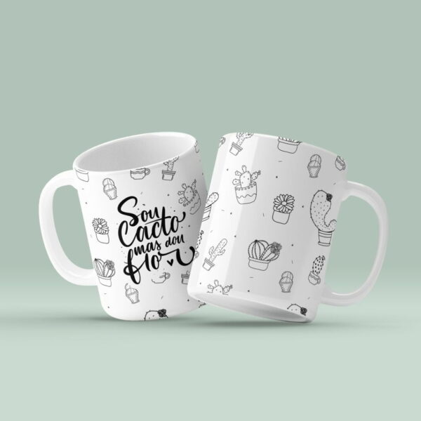 Artes Canecas Frases Dia Da Mulher 2023 Floral Motivacional