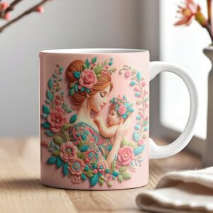Artes Canecas Mães 3d - Png