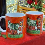 Artes Canecas Rostos Divertidos Natal 2024 - Png