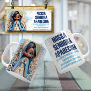 Artes Canecas Santos Católicos - Jpg