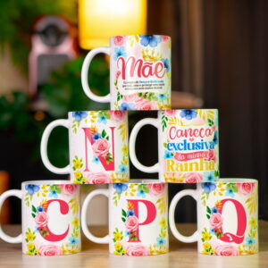 Artes Canecas Sublimação Mães 2025 - Arquivo Digital 2 Artes Canecas Sublimação Mães 2025 - Arquivo Digital