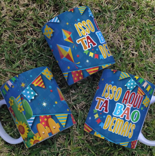 Artes Digitais Canecas Festa Junina - Png e Corel