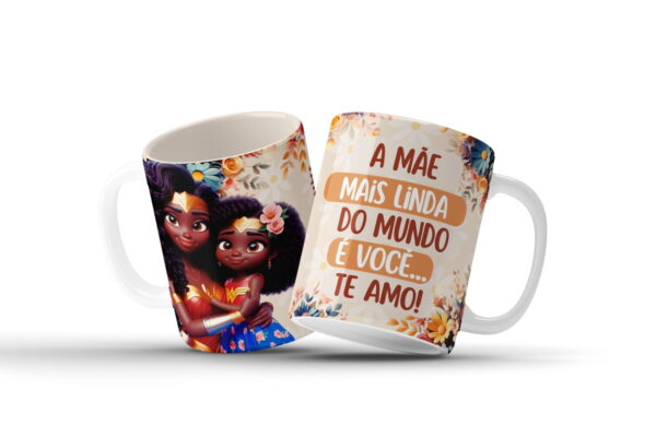 Artes Digitais Canecas Mães Maravilha - Png