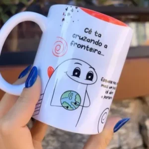 Artes Digitais para Caneca com Frases de Ana Castela