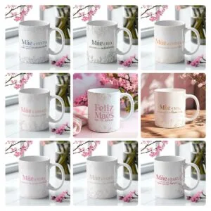 Artes para Caneca: Dia das Mães - Editável 24 Artes Para Caneca Dia Das Maes Editavel 2