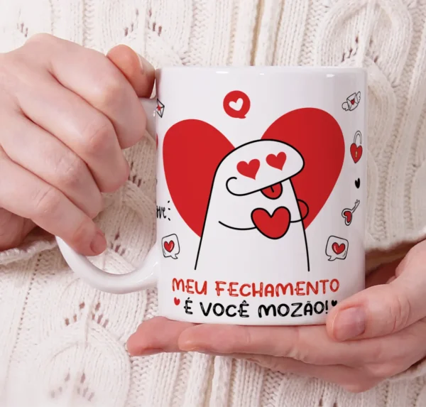 Artes para Caneca Especial Dia dos Namorados Flork PNG