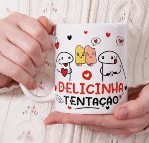 Artes para Caneca Especial Dia dos Namorados Flork PNG
