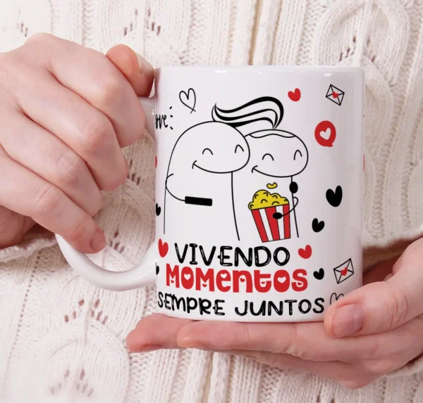 Artes para Caneca Especial Dia dos Namorados Flork PNG