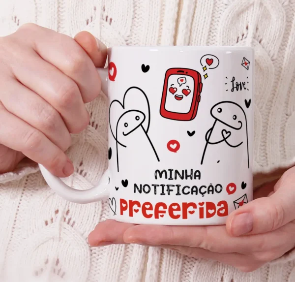 Artes para Caneca Especial Dia dos Namorados Flork PNG