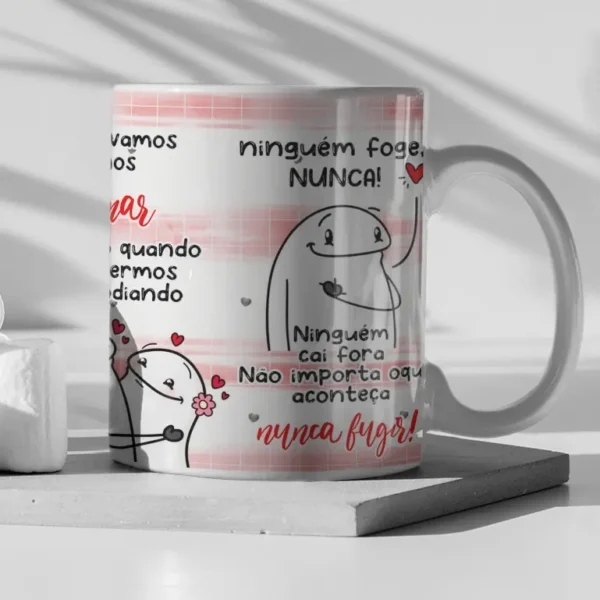 Artes para Caneca Promessas de Amor em PNG